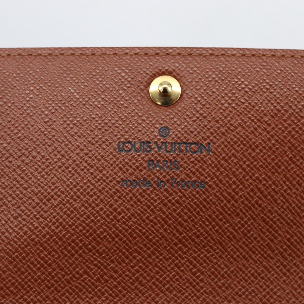 LOUIS VUITTON Graffiti Porte Monnaie Credit Wallet Orange M92190 Auth 168049SAV