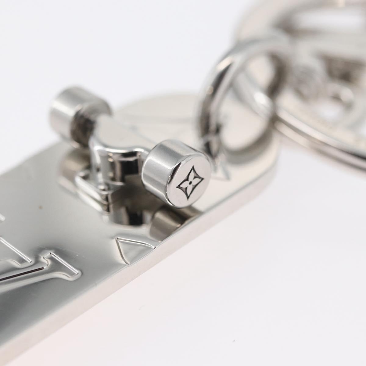LOUIS VUITTON Porte Cres Skate Board Charm metal Beige MP3135 LV Auth 168052M
