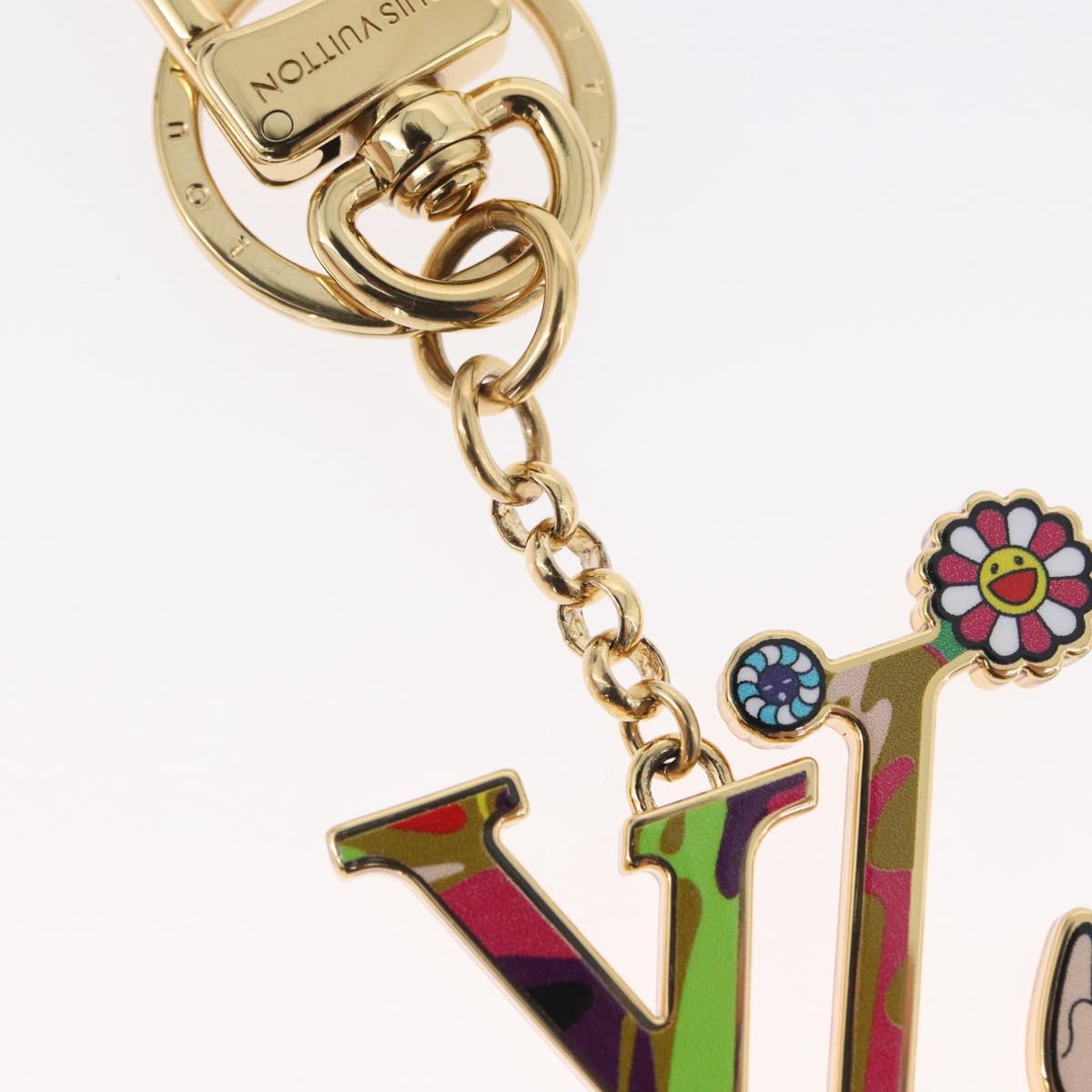 LOUIS VUITTON LV Iconic Superflat Charm metal Gold Tone M02468 LV Auth 168053SAM