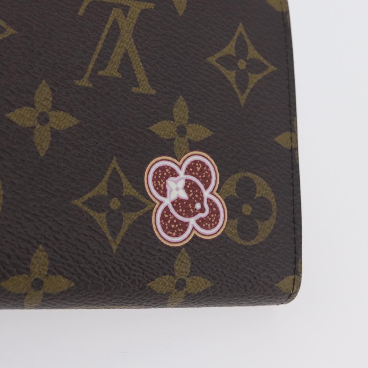 LOUIS VUITTON Monogram Vivienne Portefeuille Sarah Wallet M12207 Auth 168055SM
