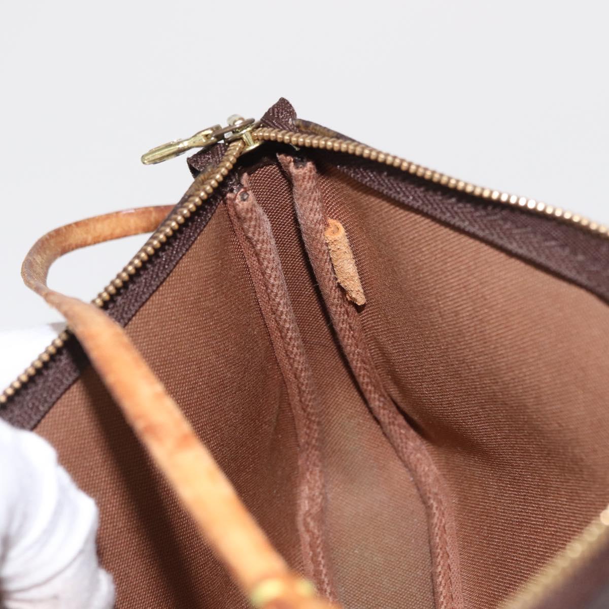 LOUIS VUITTON Monogram Pochette Accessoires Pouch M51980 LV Auth 168075