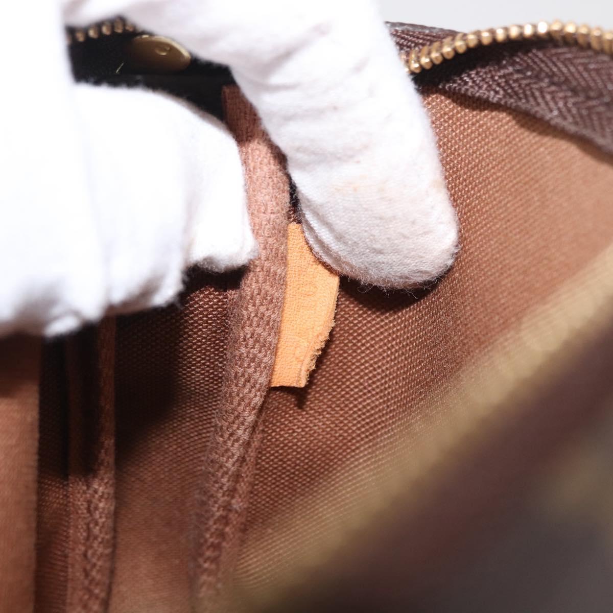 LOUIS VUITTON Monogram Pochette Accessoires Pouch M51980 LV Auth 168075