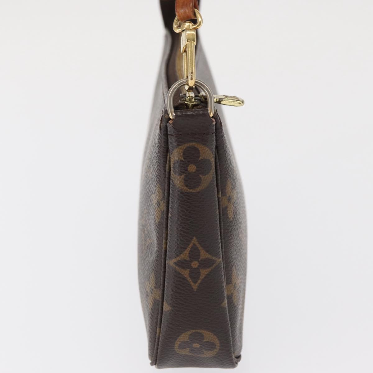 LOUIS VUITTON Monogram Pochette Accessoires Pouch M51980 LV Auth 168075