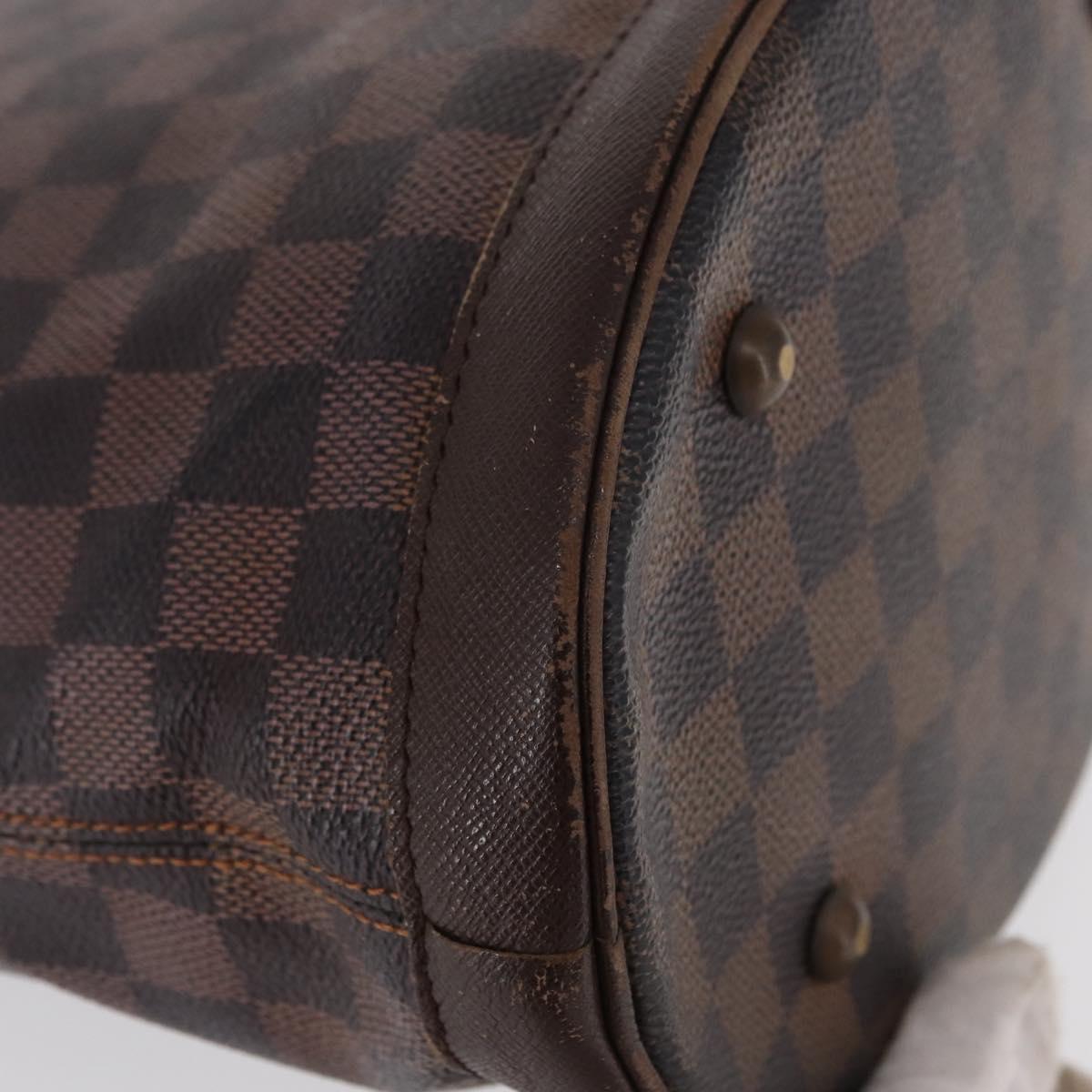 LOUIS VUITTON Damier Ebene Marais Shoulder Bag N42240 LV Auth 168079