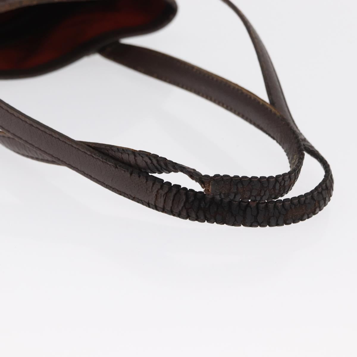 LOUIS VUITTON Damier Ebene Marais Shoulder Bag N42240 LV Auth 168079