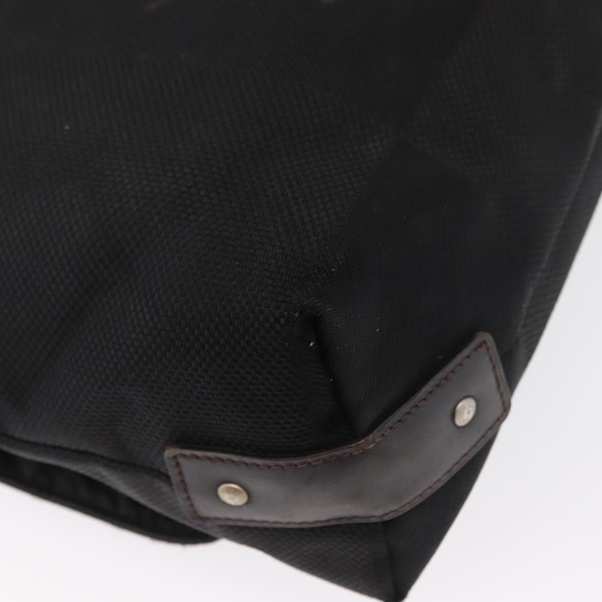 LOUIS VUITTON Damier Geant Roux Shoulder Bag Black M93079 LV Auth 168094