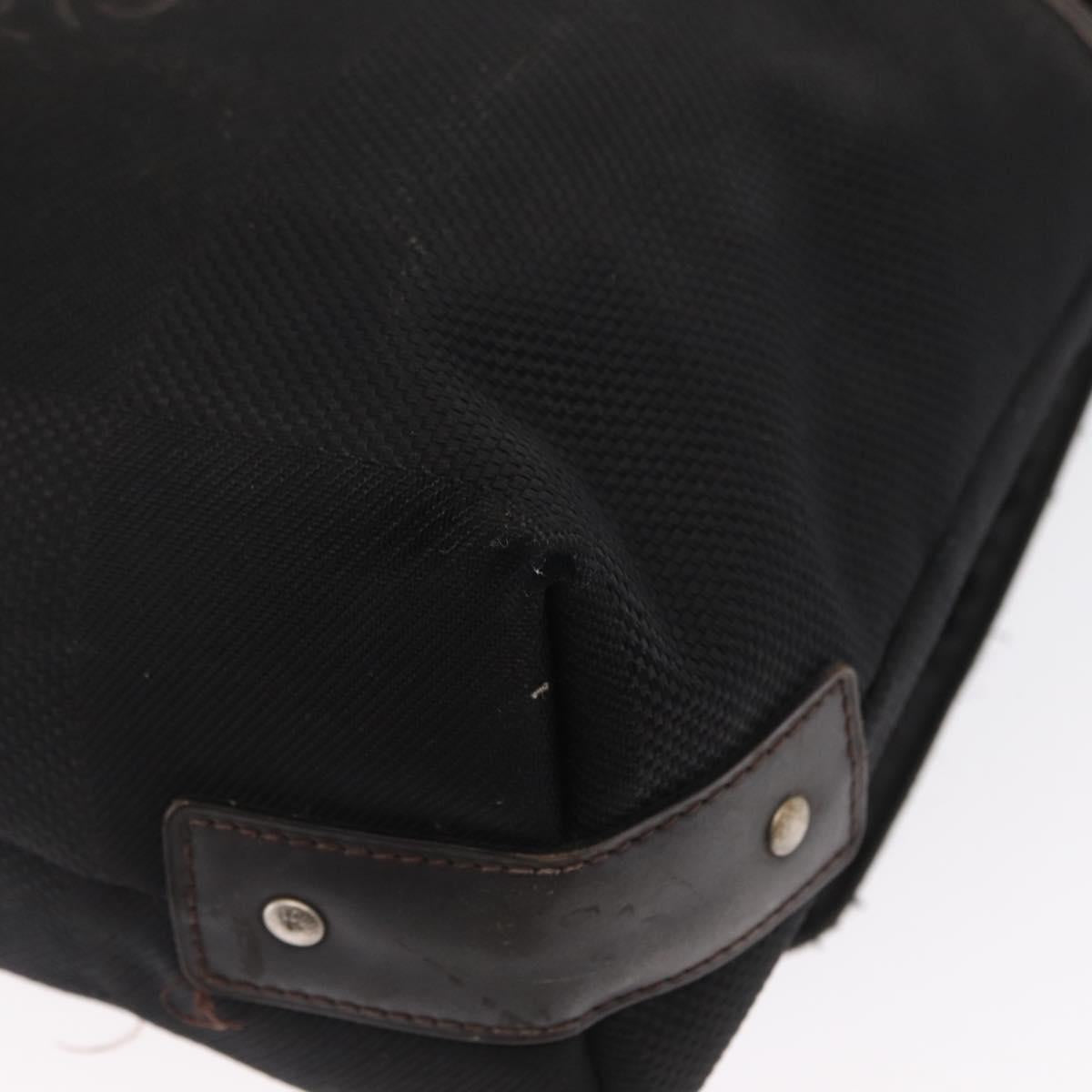 LOUIS VUITTON Damier Geant Roux Shoulder Bag Black M93079 LV Auth 168094
