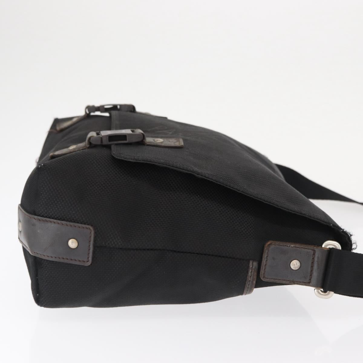 LOUIS VUITTON Damier Geant Roux Shoulder Bag Black M93079 LV Auth 168094