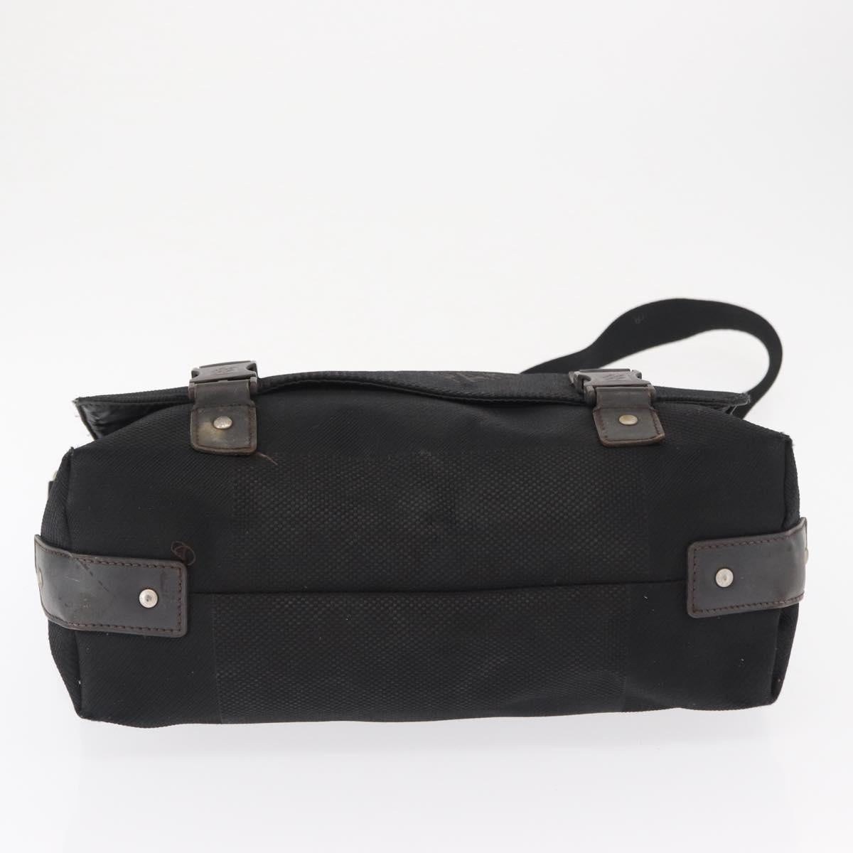 LOUIS VUITTON Damier Geant Roux Shoulder Bag Black M93079 LV Auth 168094
