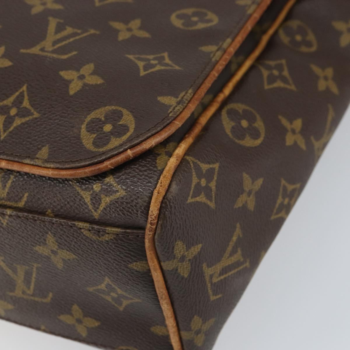 LOUIS VUITTON Monogram Abbesses Shoulder Bag M45257 LV Auth 168107