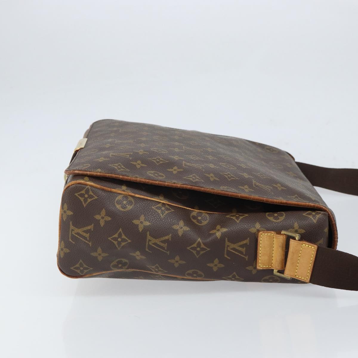 LOUIS VUITTON Monogram Abbesses Shoulder Bag M45257 LV Auth 168107