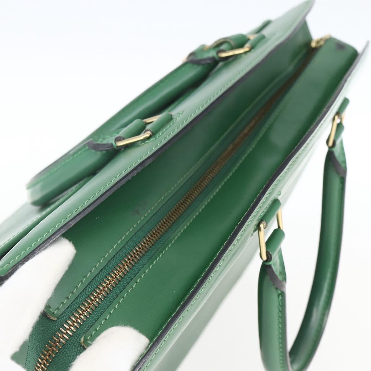 LOUIS VUITTON Epi Riviera Hand Bag Green M48184 LV Auth 168109