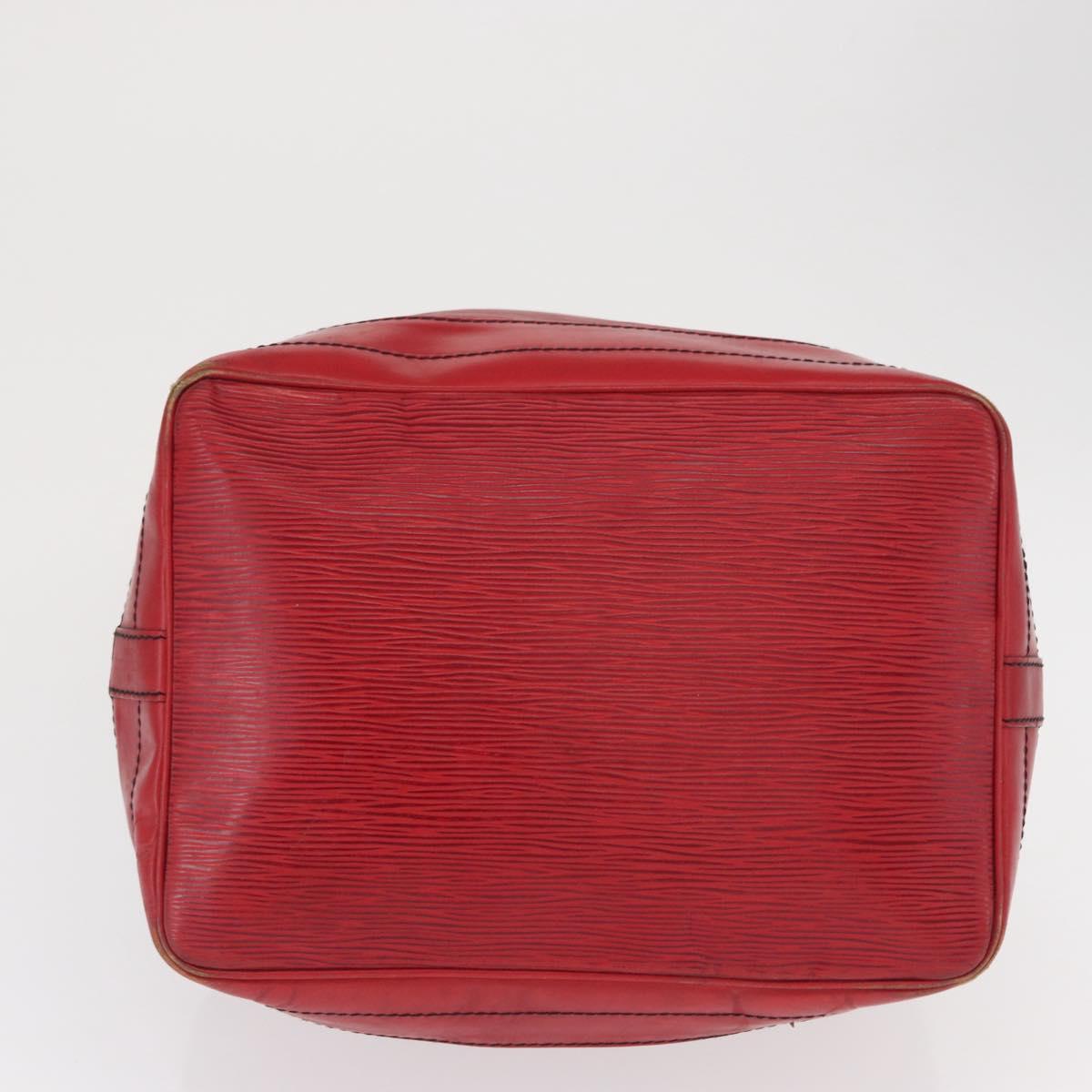 LOUIS VUITTON Epi Noe Shoulder Bag Red M44007 LV Auth 168128