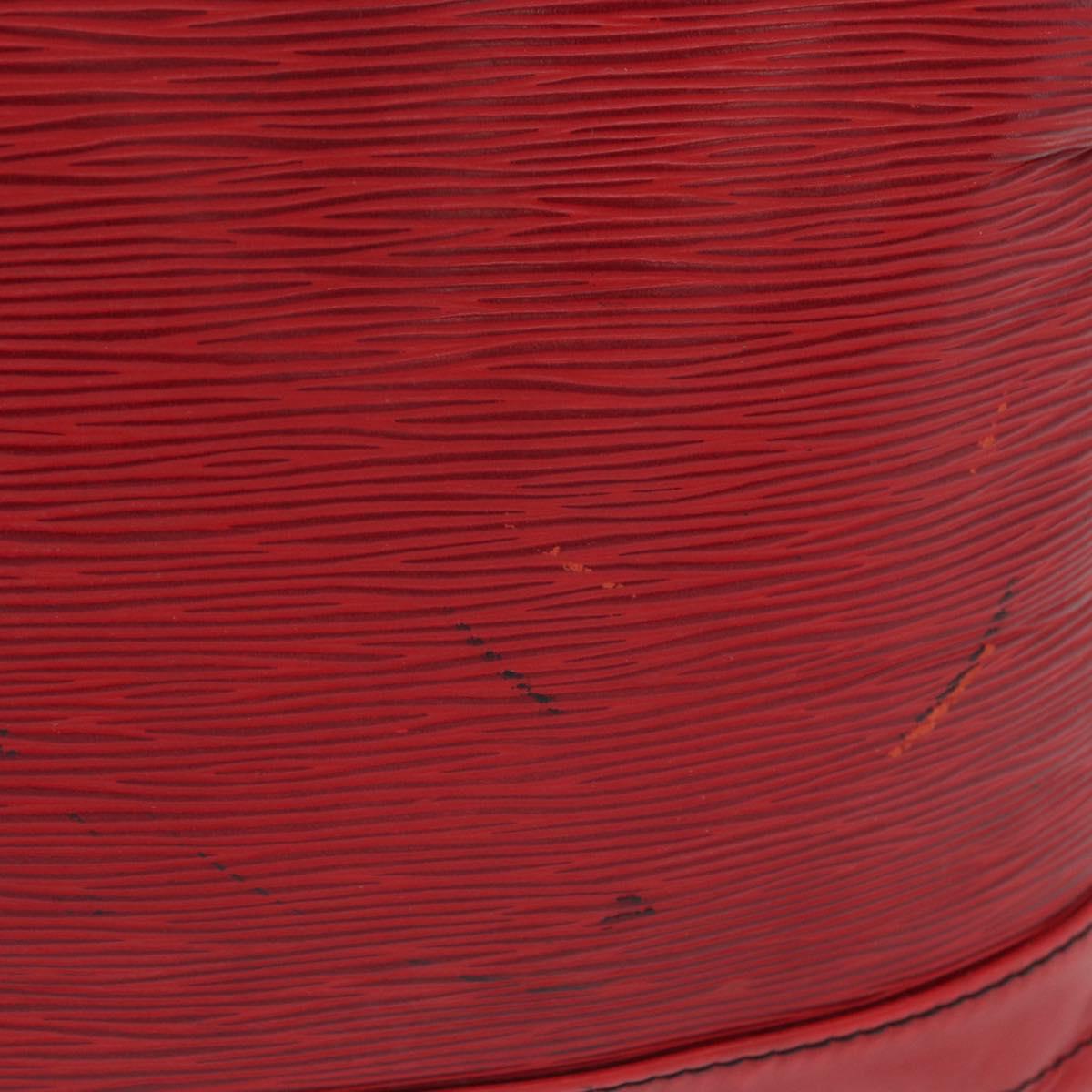 LOUIS VUITTON Epi Noe Shoulder Bag Red M44007 LV Auth 168128