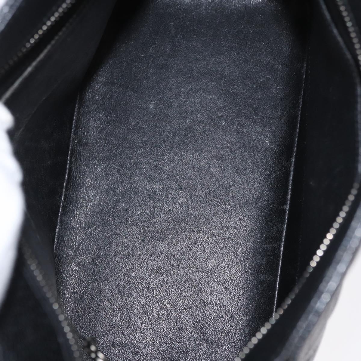 CHANEL Matelasse Reprint Tote Bag Caviar Skin Black CC Auth 168135