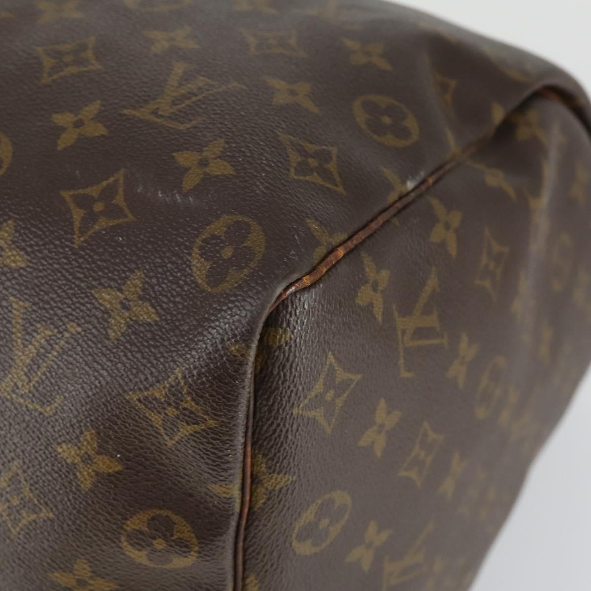 LOUIS VUITTON Monogram Keepall 50 Boston Bag M41426 LV Auth 168137