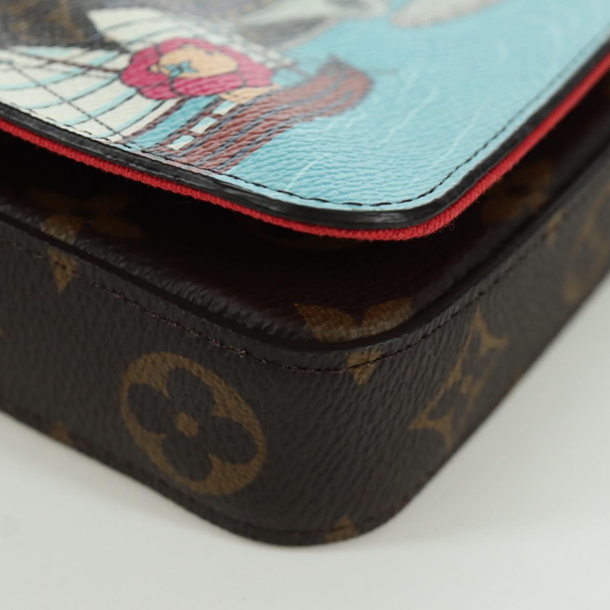 LOUIS VUITTON Monogram Vivienne Pochette Felice Shoulder Bag LV Auth 168142SM