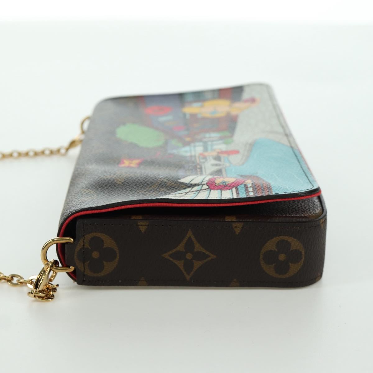 LOUIS VUITTON Monogram Vivienne Pochette Felice Shoulder Bag LV Auth 168142SM