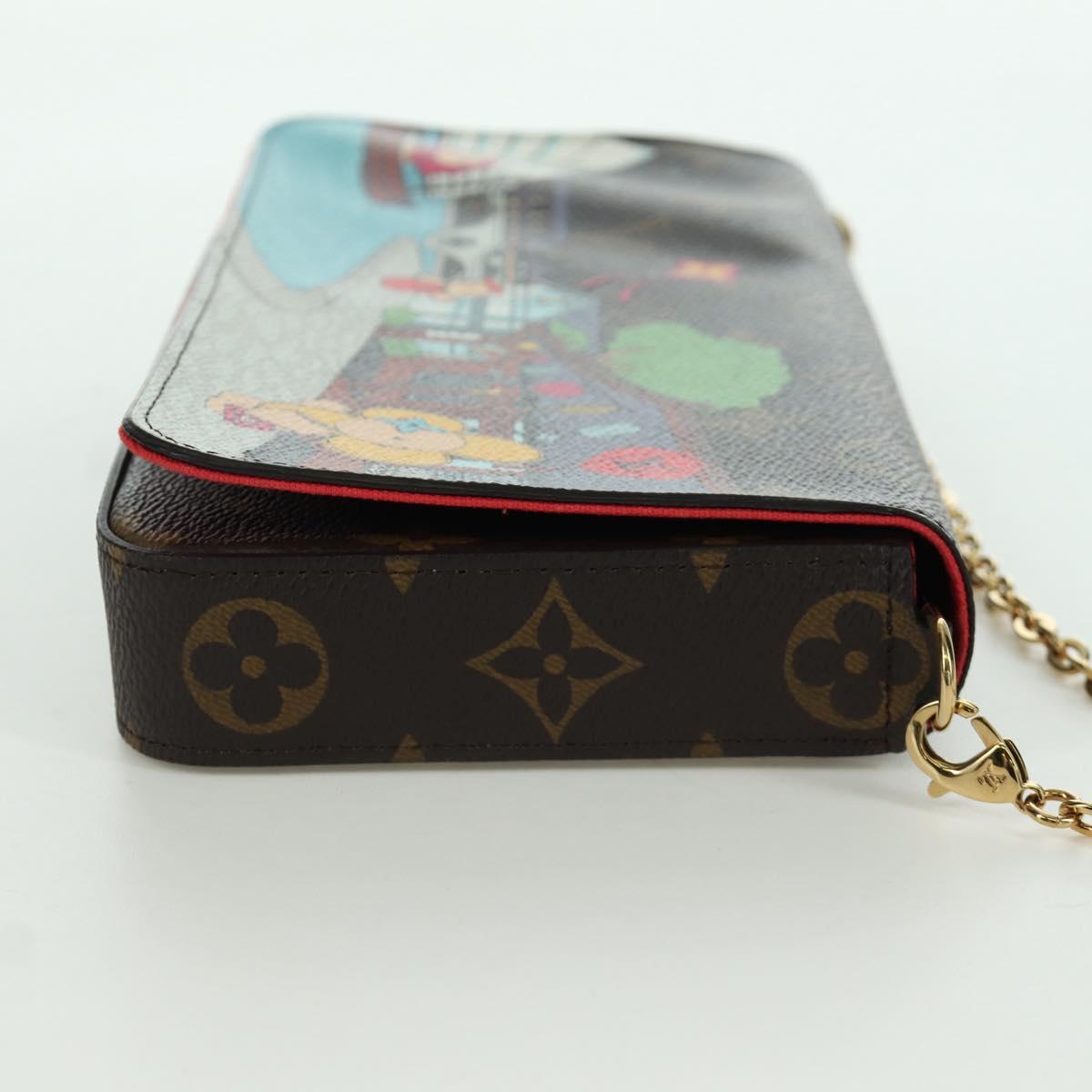 LOUIS VUITTON Monogram Vivienne Pochette Felice Shoulder Bag LV Auth 168142SM