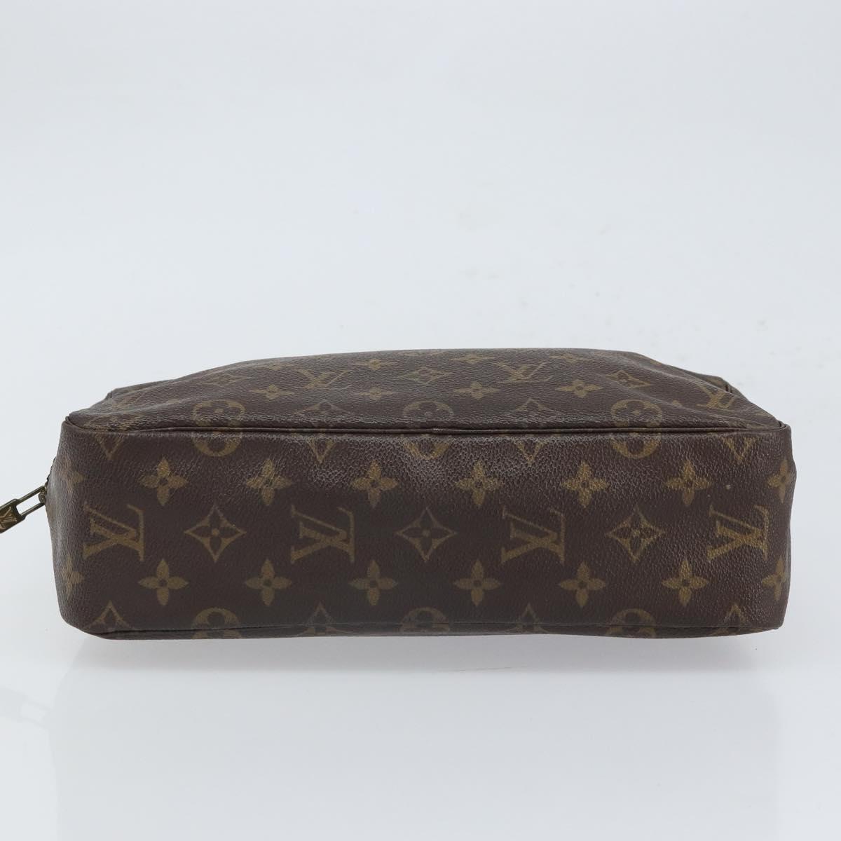 LOUIS VUITTON Monogram Trousse Toilette 28 Clutch Bag M47522 LV Auth 168157