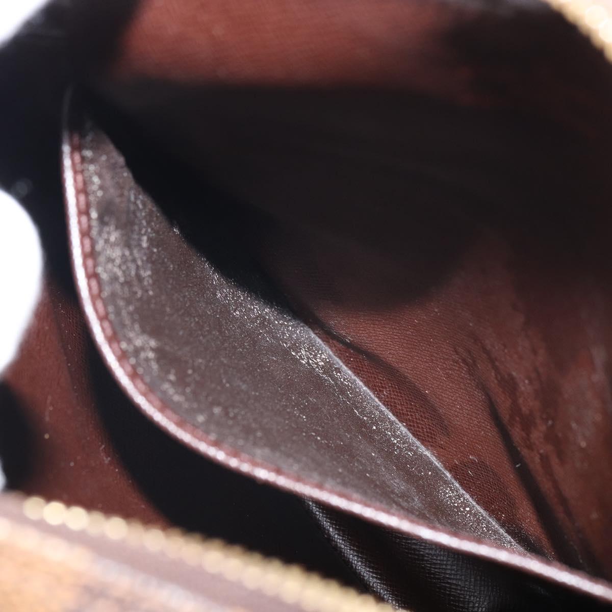 LOUIS VUITTON Damier Ebene Danube Shoulder Bag SPO N48061 LV Auth 168159