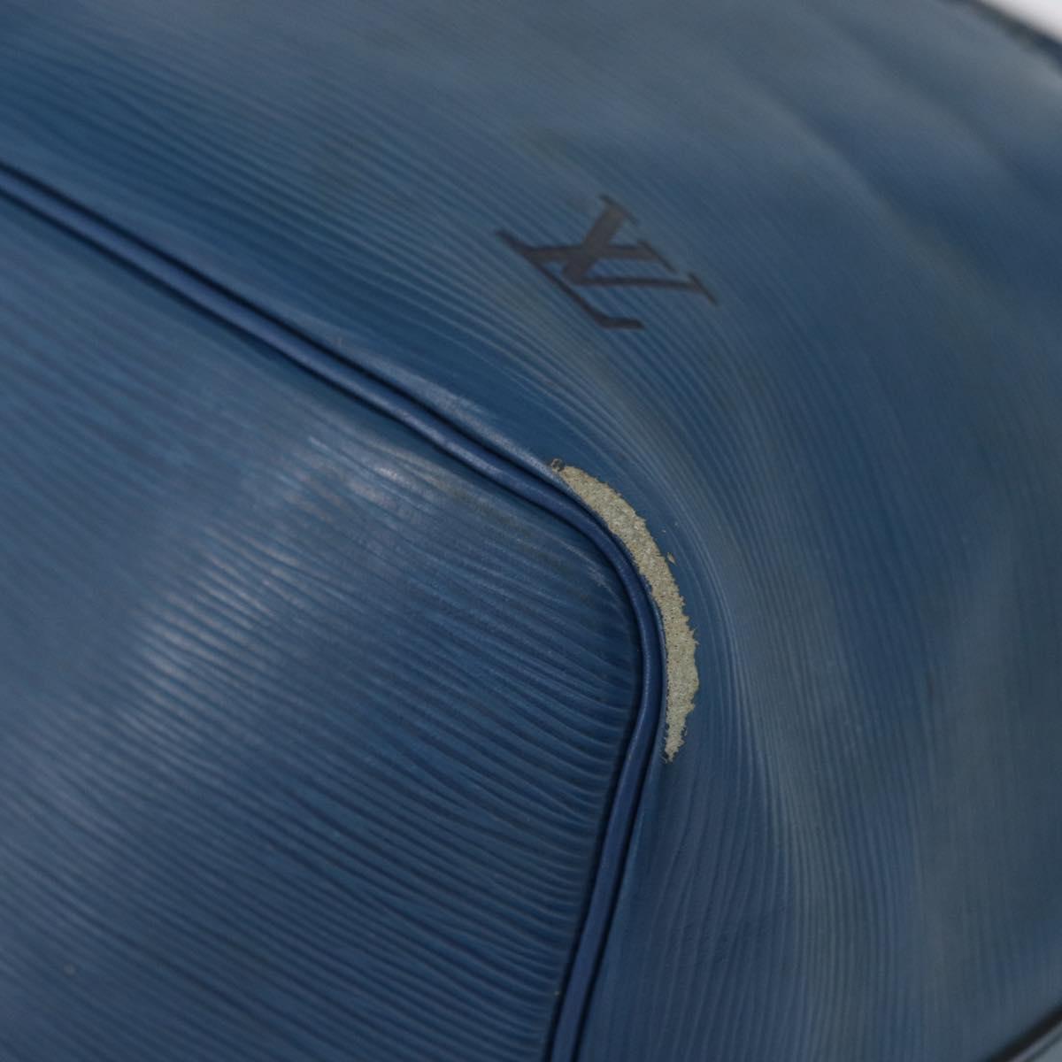 LOUIS VUITTON Epi Petit Noe Shoulder Bag Blue M44105 LV Auth 168162