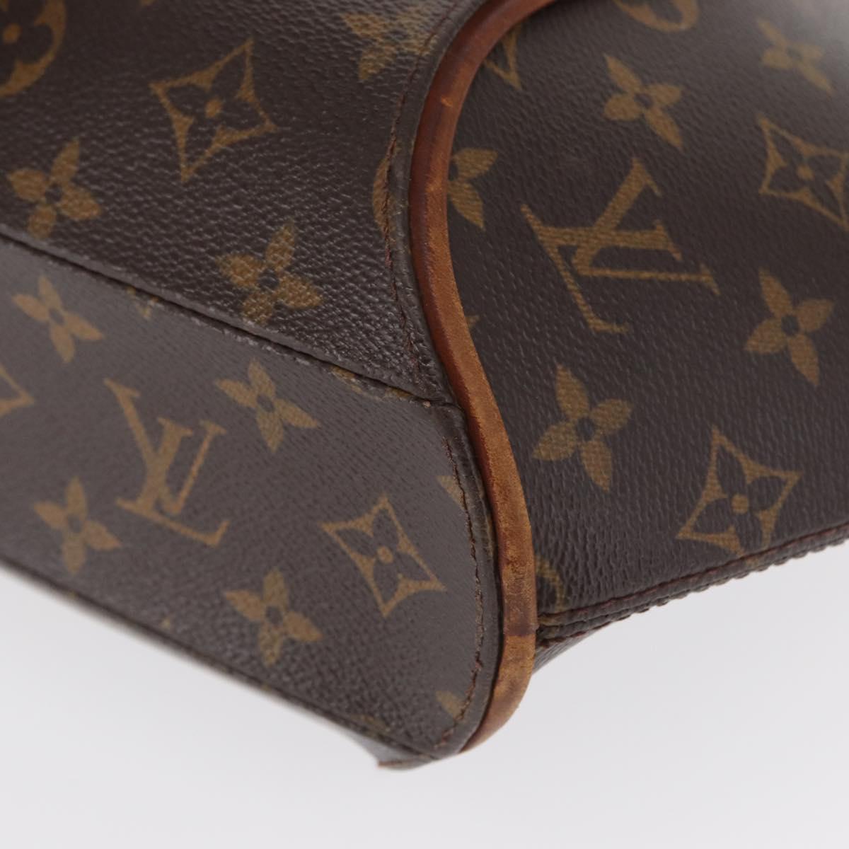 LOUIS VUITTON Monogram Ellipse PM Hand Bag M51127 LV Auth 168165