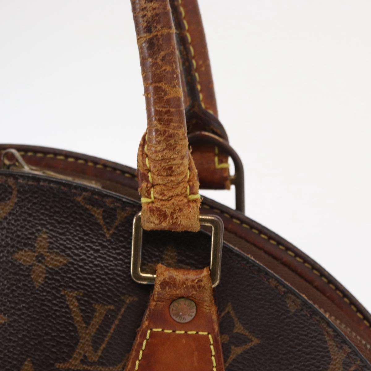 LOUIS VUITTON Monogram Ellipse PM Hand Bag M51127 LV Auth 168165