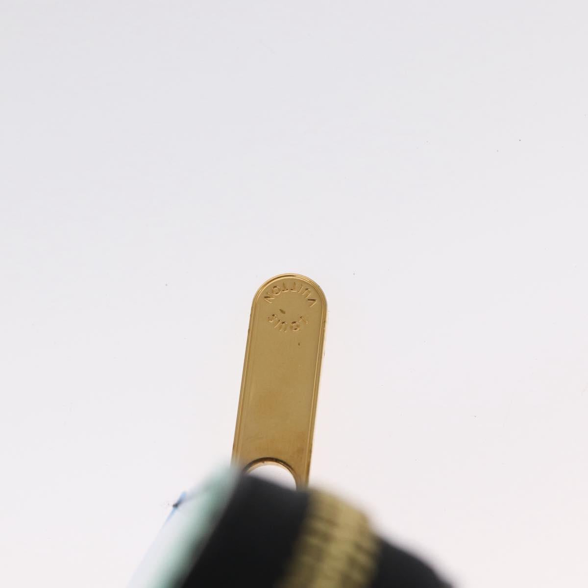 LOUIS VUITTON Damier LV Lace Zippy Wallet Long Wallet Blue LV Auth 168184