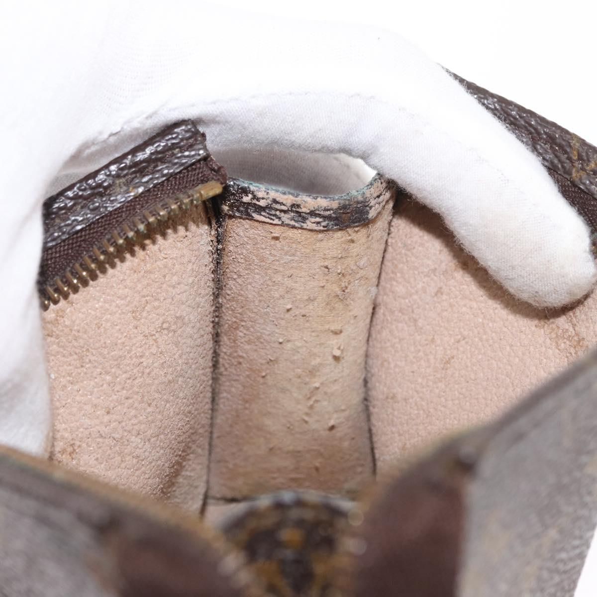 LOUIS VUITTON Monogram Poche Toilette 15 Pouch M47546 LV Auth 168185