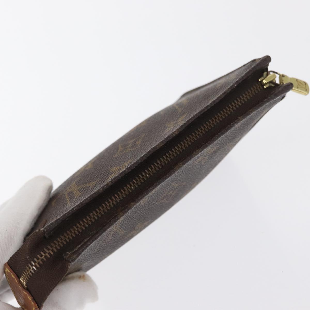 LOUIS VUITTON Monogram Poche Toilette 15 Pouch M47546 LV Auth 168185