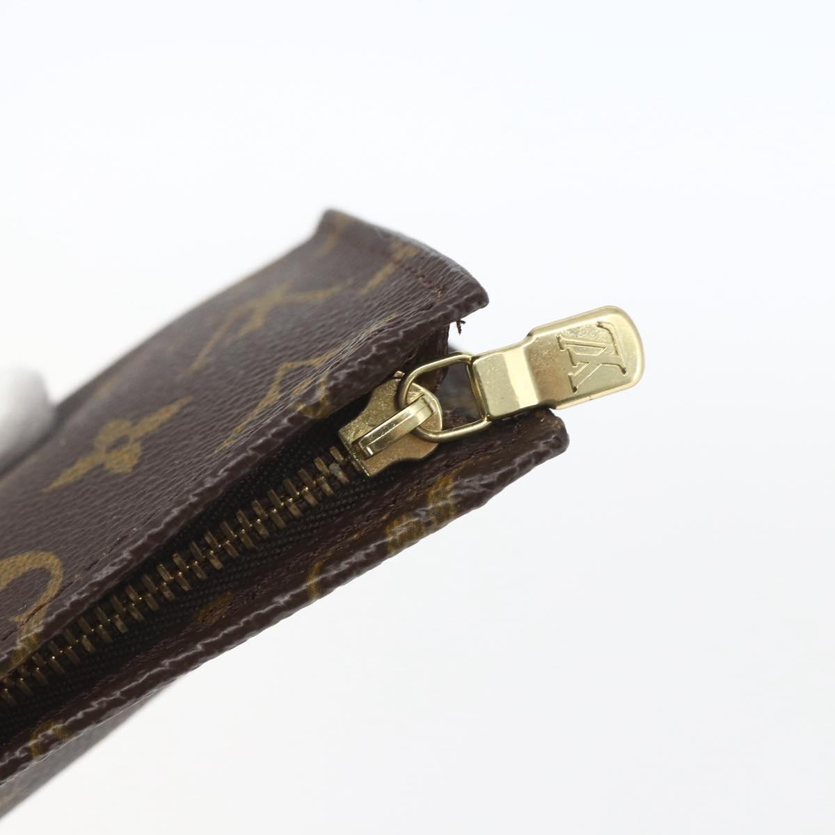 LOUIS VUITTON Monogram Bucket GM Accessory Pouch LV Auth 168188