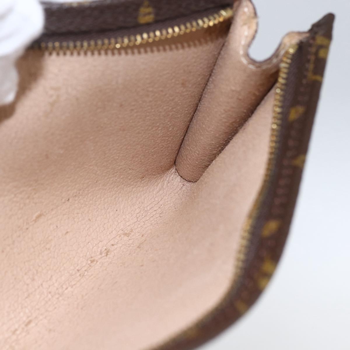 LOUIS VUITTON Monogram Bucket GM Accessory Pouch LV Auth 168188