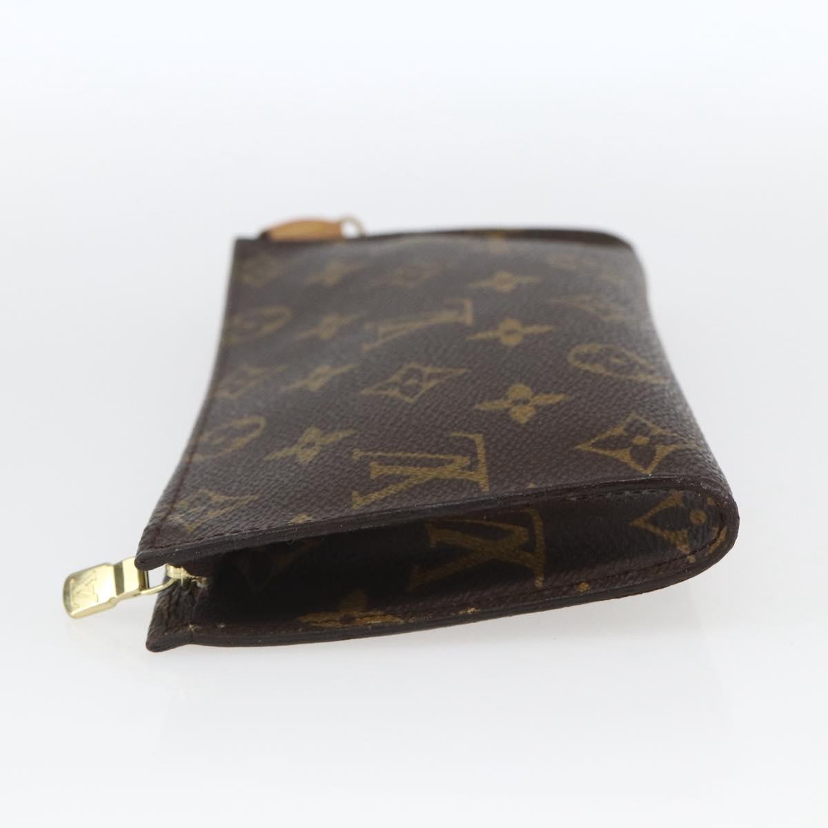 LOUIS VUITTON Monogram Bucket GM Accessory Pouch LV Auth 168188
