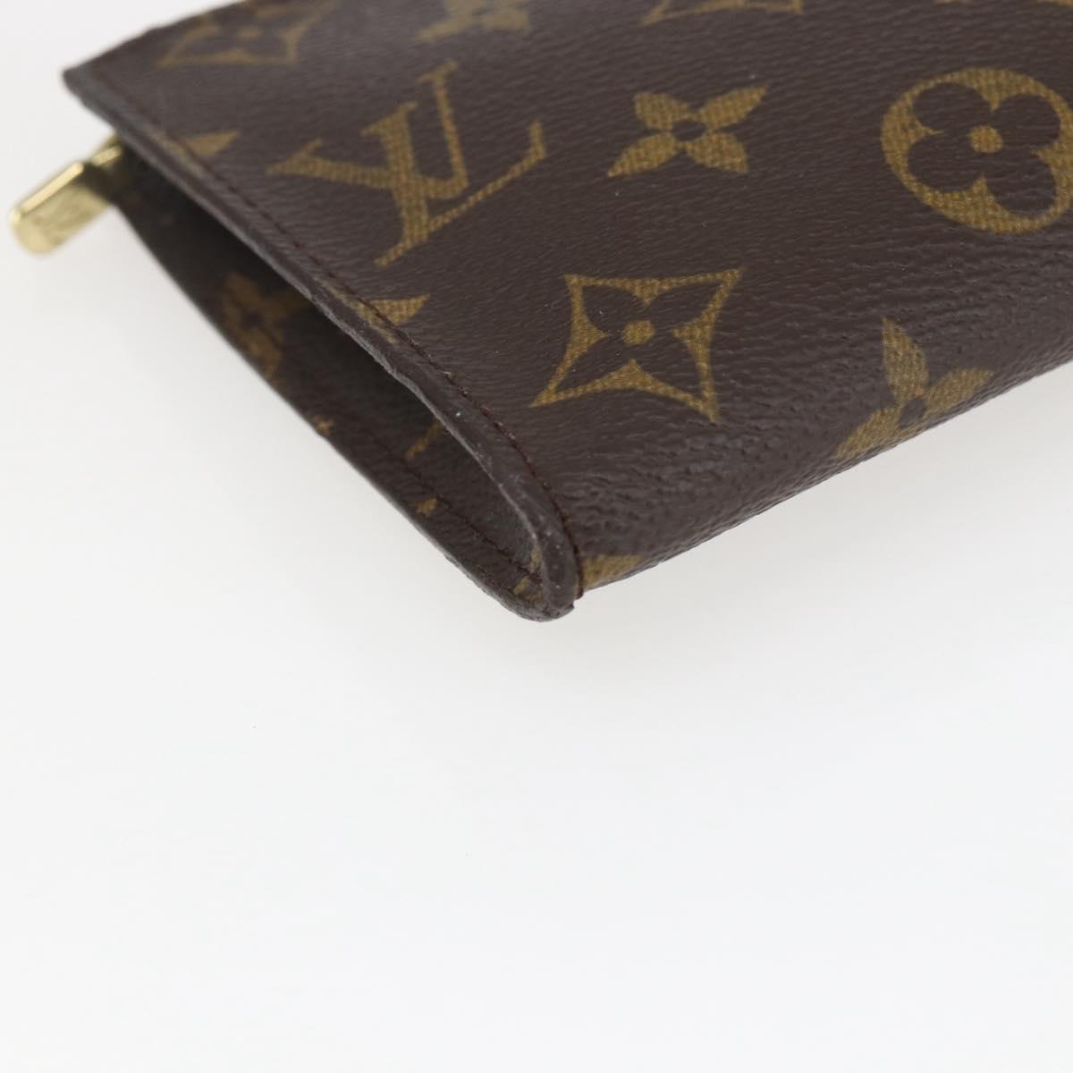 LOUIS VUITTON Monogram Bucket GM Accessory Pouch LV Auth 168188