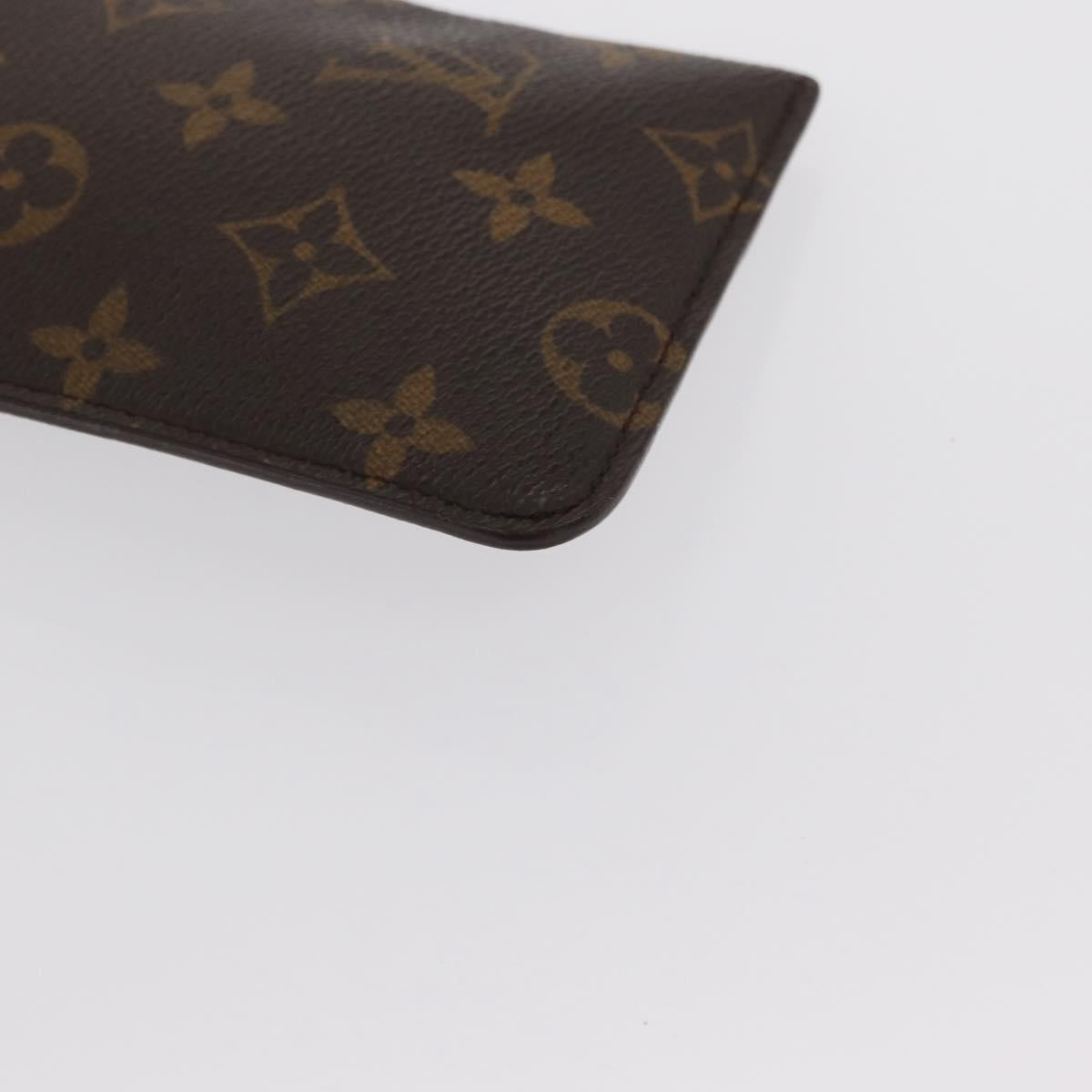 LOUIS VUITTON Monogram Etui Lunette MM Glasses Case M66544 LV Auth 168189