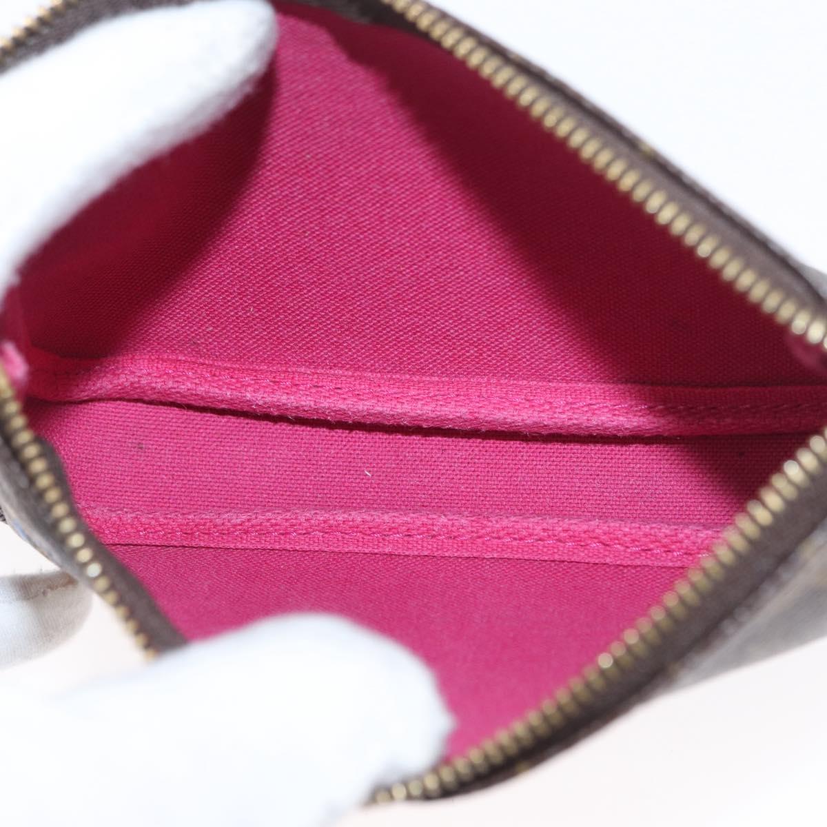 LOUIS VUITTON Monogram Vivienne Mini Pochette Accessoires M69752 Auth 168215SAM