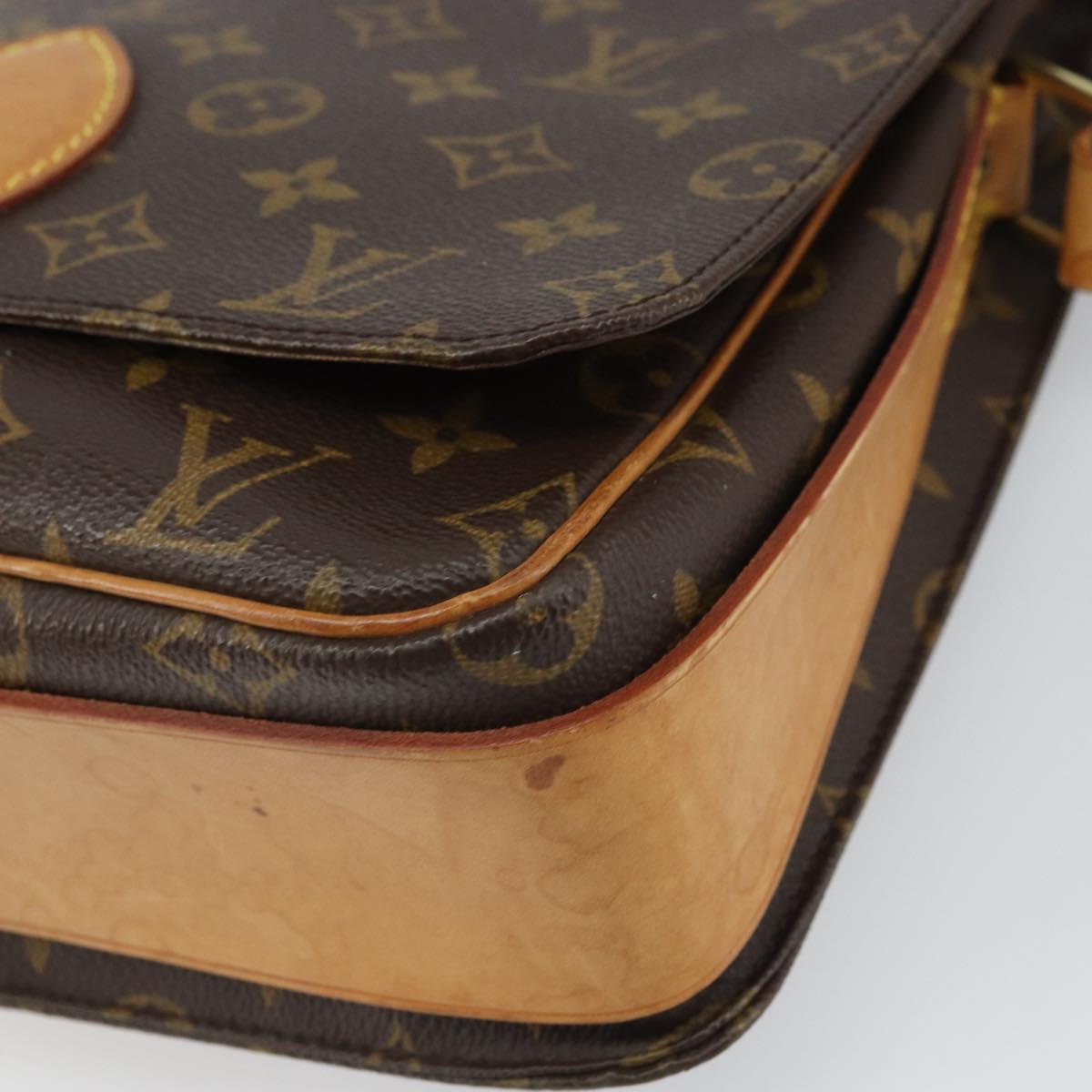 LOUIS VUITTON Monogram Cartouchiere GM Shoulder Bag M51252 LV Auth 168230