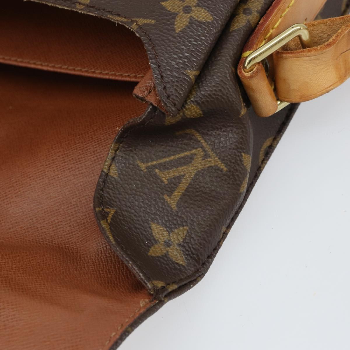 LOUIS VUITTON Monogram Cartouchiere GM Shoulder Bag M51252 LV Auth 168230