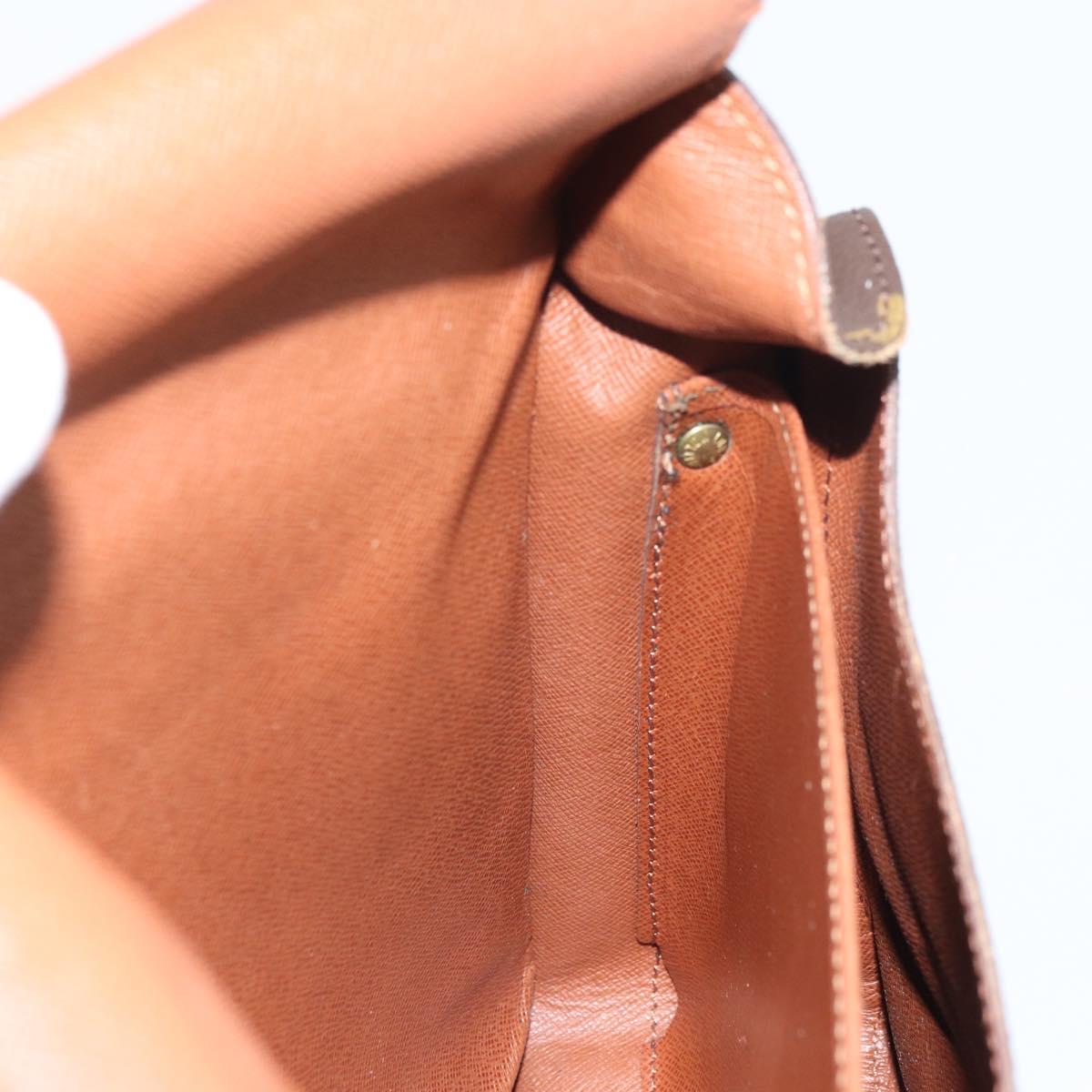 LOUIS VUITTON Monogram Cartouchiere GM Shoulder Bag M51252 LV Auth 168230