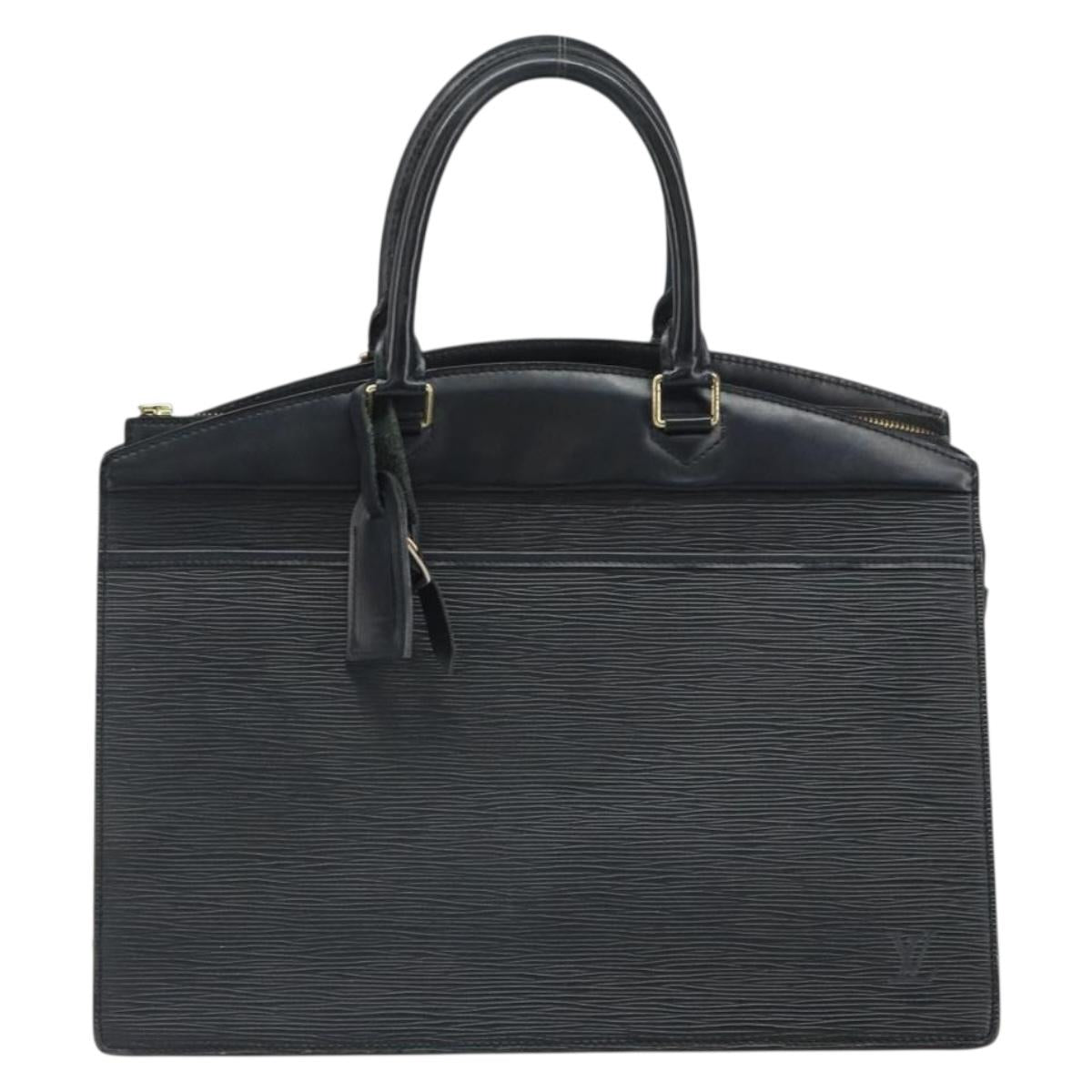 LOUIS VUITTON Epi Riviera Hand Bag Noir Black M48182 LV Auth 168231
