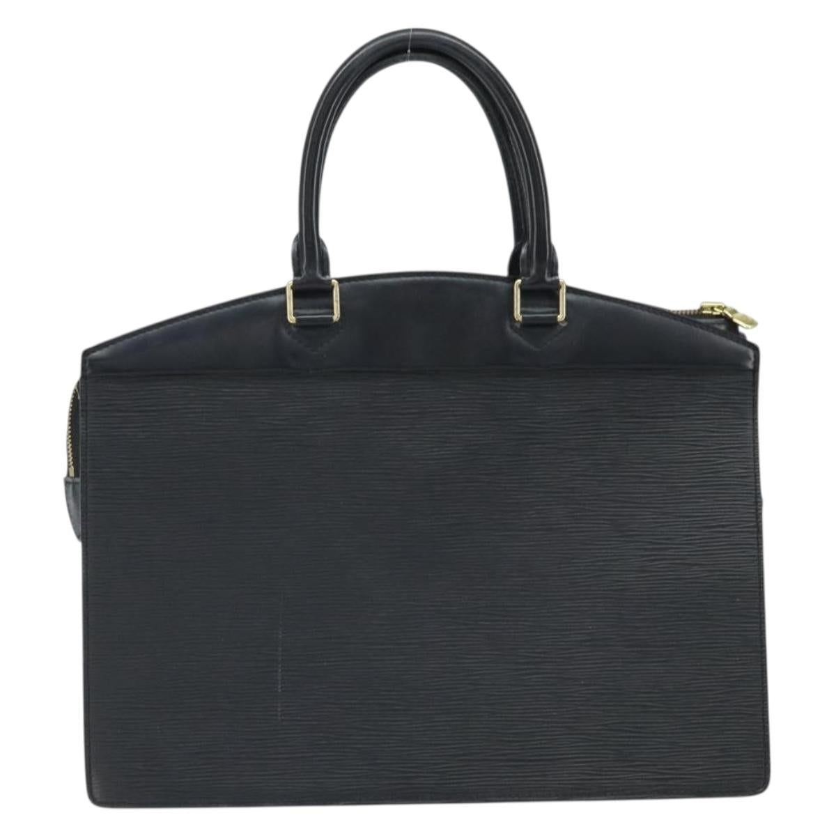 LOUIS VUITTON Epi Riviera Hand Bag Noir Black M48182 LV Auth 168231
