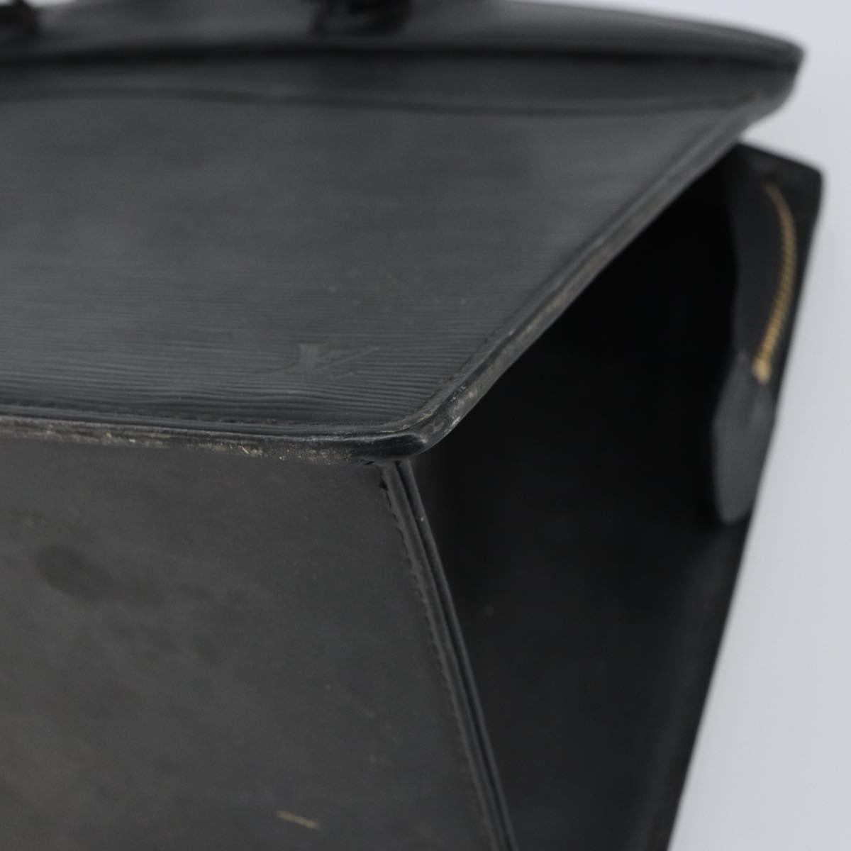 LOUIS VUITTON Epi Riviera Hand Bag Noir Black M48182 LV Auth 168232