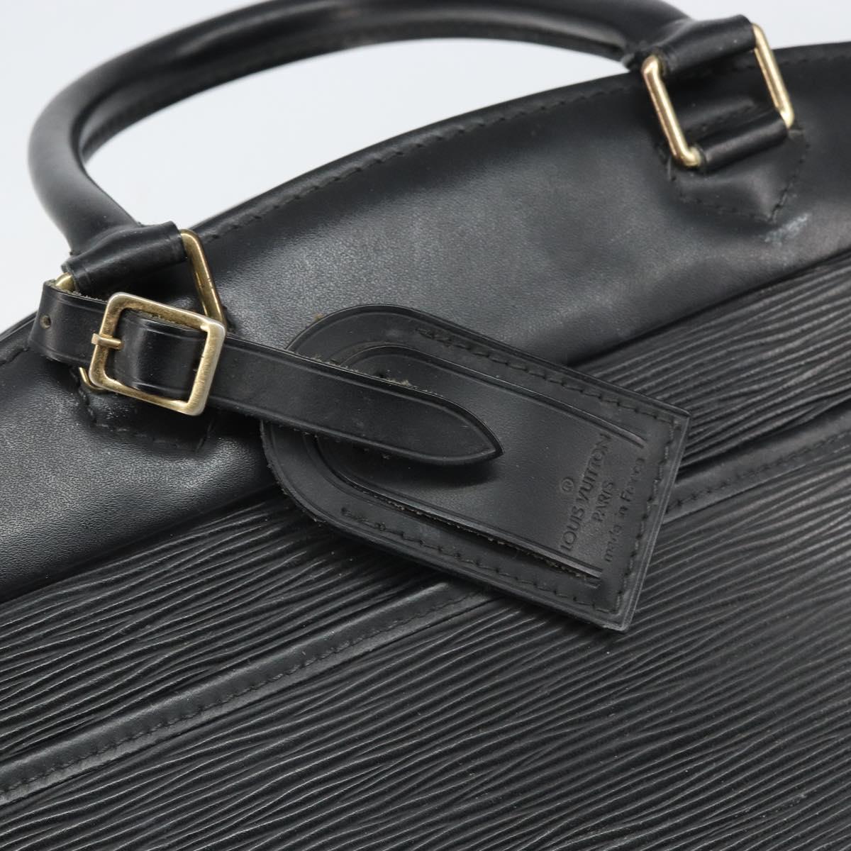 LOUIS VUITTON Epi Riviera Hand Bag Noir Black M48182 LV Auth 168232