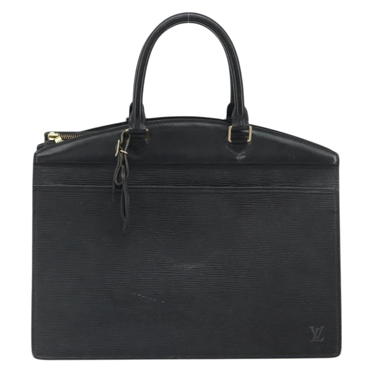 LOUIS VUITTON Epi Riviera Hand Bag Noir Black M48182 LV Auth 168232