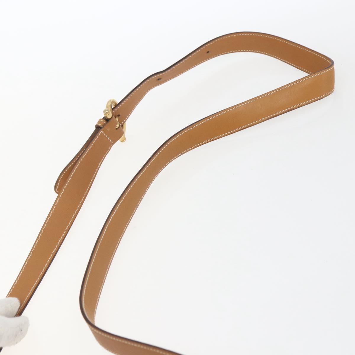 GUCCI Micro GG Supreme Shoulder Bag PVC Beige Gold 001 406 1780 Auth 168242