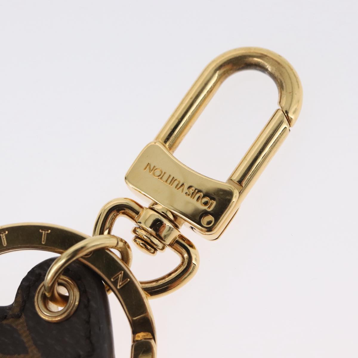LOUIS VUITTON Monogram Millionaire Charm Gold M68865 LV Auth 168250M
