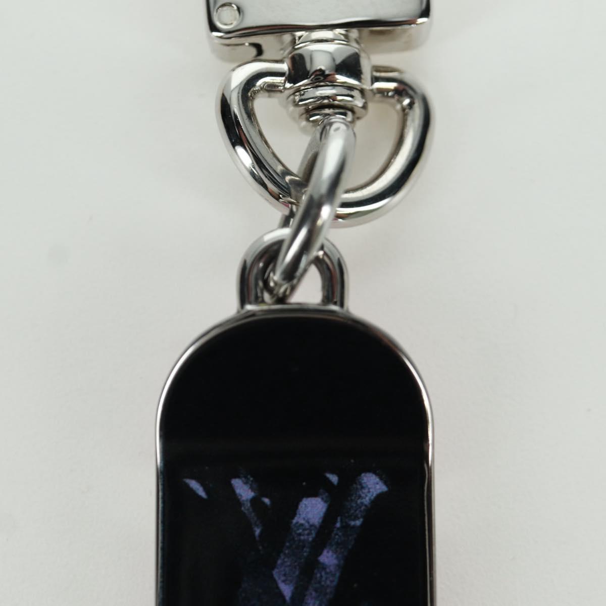 LOUIS VUITTON Bijoux Sac Skate Board Charm metal Silver tone MP3269 Auth 168252M
