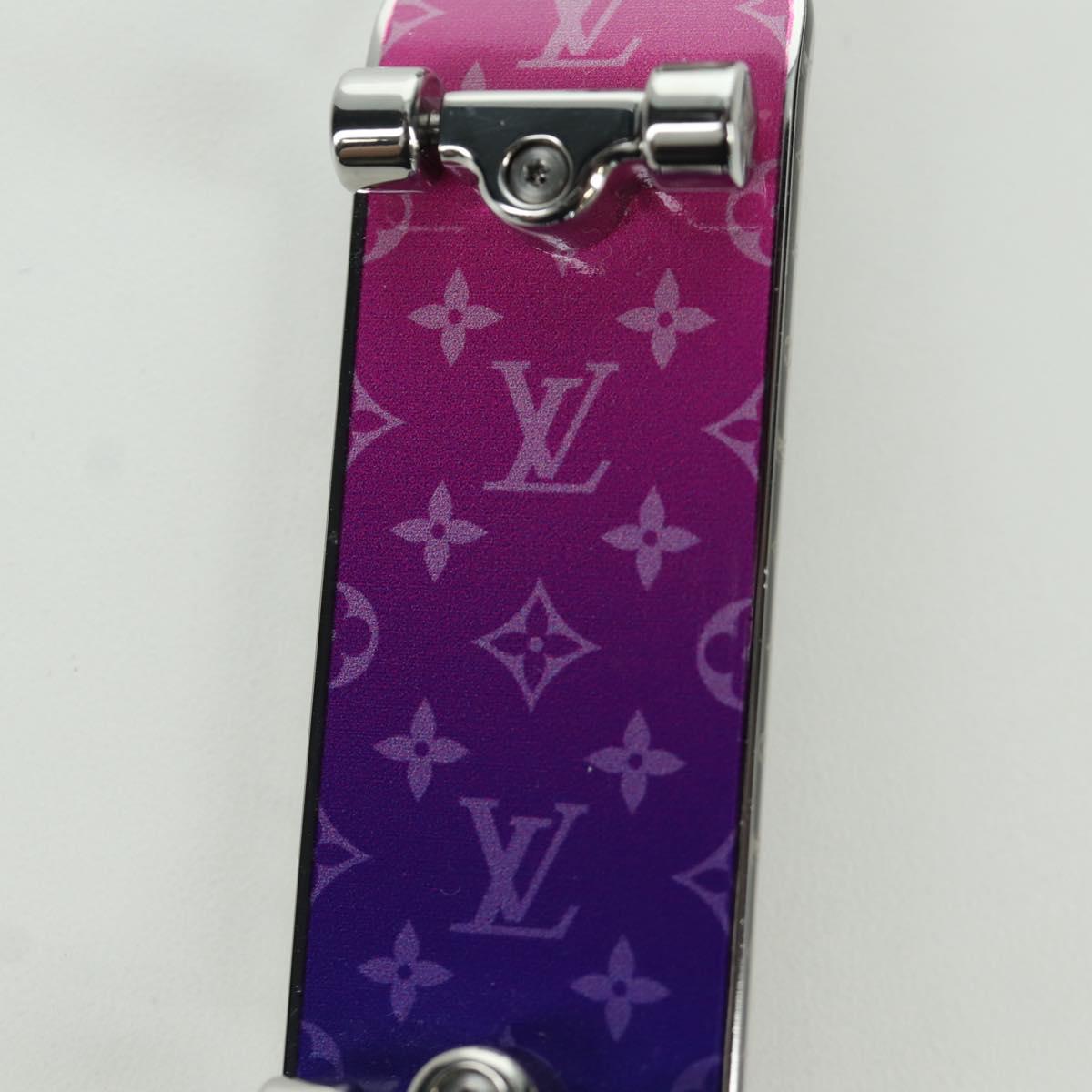 LOUIS VUITTON Bijoux Sac Skate Board Charm metal Silver tone MP3269 Auth 168252M