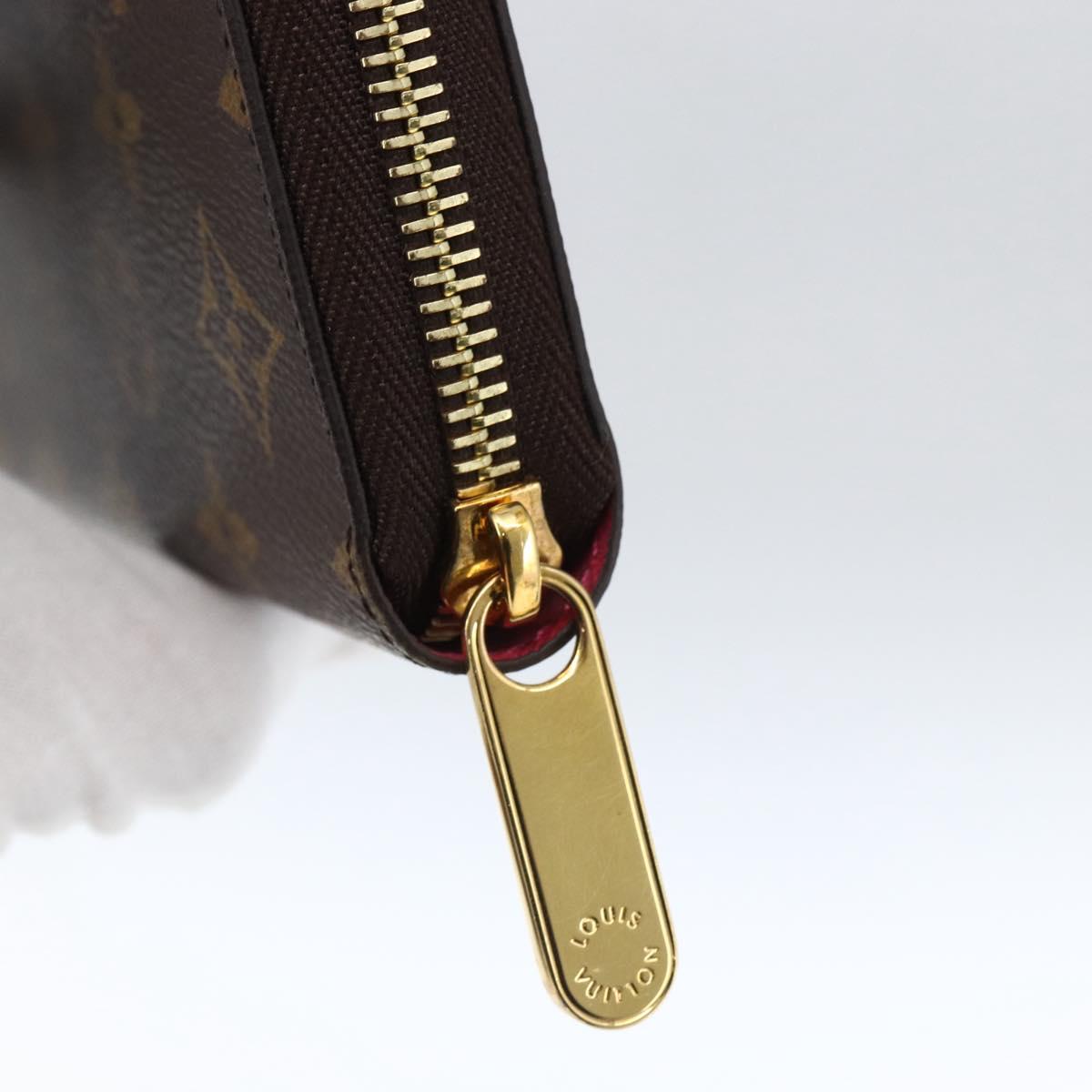 LOUIS VUITTON Monogram Vivienne Zippy Wallet Long Wallet M69750 Auth 168259SAM